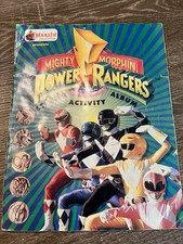 Merlin Mighty Morphin Power Rangers Album W/ Stickers