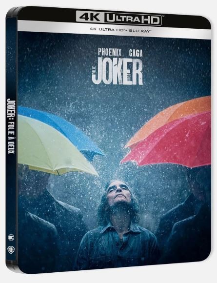 Joker Folie A Deux (Steelbook 3) 4K Ultra HD + Blu-ray Blu-ray
