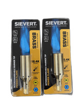 LOT OF 2 SIEVERT Multi-Torch Brass Interchangeable Burner Tip
