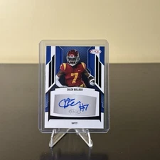 2024 Sage Calen Bullock Autograph No. A-CB2 Houston Texans