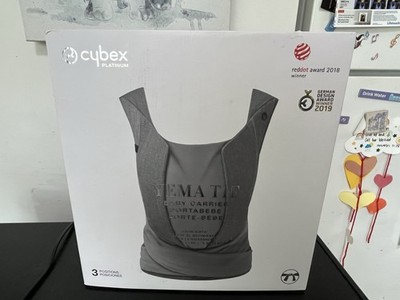 New Cybex Platinum Yema Tie Baby Carrier Black Free Shipping