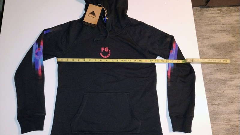 Burton Womans XS Feel Good Hoodie Sweatshirt Not My Monkeys Not My Circus 