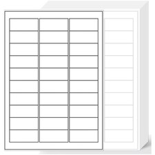 Multipurpose Self-Adhesive Name Tag Stickers - 15000 Labels