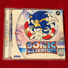 SEGA Sonic Adventure - Sega Dreamcast, Sonic the Hedgehog Series, E, NTSC-U/C