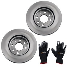 2x Bremsscheiben Vorne für Fiat Grande Punto 199 Punto Evo 199 Opel Adam Corsa