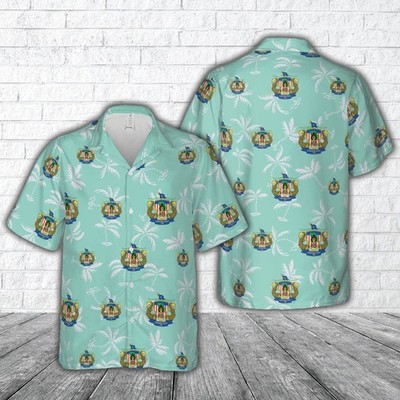 Us Navy Hawaiian Shirt US Navy Commander Submarine Group 10 COMSUBGRU Ten Hawaii