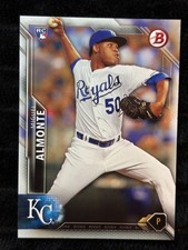 Miguel Almonte Kansas City Royals Rookie Baseball Card RC Bowman 136