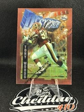 1996 Topps Finest #228 Tony Woods Washington Redskins Destroyers