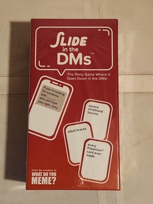 Slide In The DMs - The Party Game Where It Goes Down In The DMs !