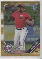 2019 Bowman Chrome Prospects Gold Refractor 13/50 Wander Javier #BCP-206 2r8