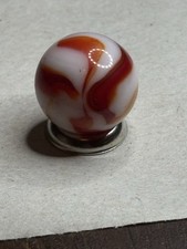 Flaming Red Zebra Peltier NLR Vintage Marble .61