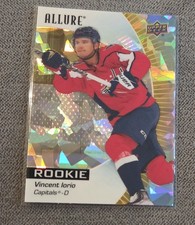 2023-24 Upper Deck Allure - Rookies Vincent Iorio #134 Yellow Taxi (RC)