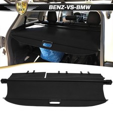 Fits 14-19 Toyota Highlander Cargo Cover Black Retractable Trunk Security Shade Fits 14-19 Toyota Highlander Cargo Cover Black Retractable Trunk Security Shade