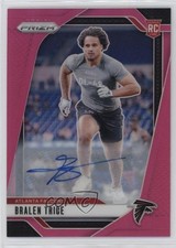 2024 Panini Prizm Rookies Pink Prizm Auto Bralen Trice #312 Auto 04tw