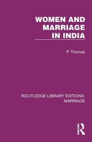 P. Thomas | Women And Marriage In India | Taschenbuch | Englisch (2025)