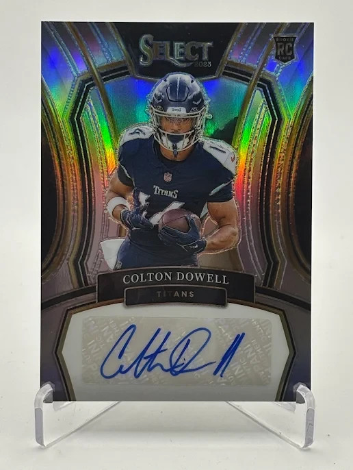 Colton Dowell Panini Select Rookie Signatures #RSICDO Base