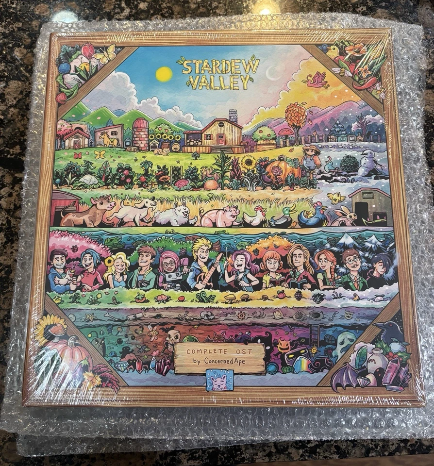 Stardew Valley Complete OST Vinyl Soundtrack Box Set Colored 4XLP NEW & SEALED - Image 2 of 2
