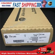 New Sealed AB 1747-L552 SLC 500 SLC 5/05 CPU Processor Unit 1747L552 US Free Tax