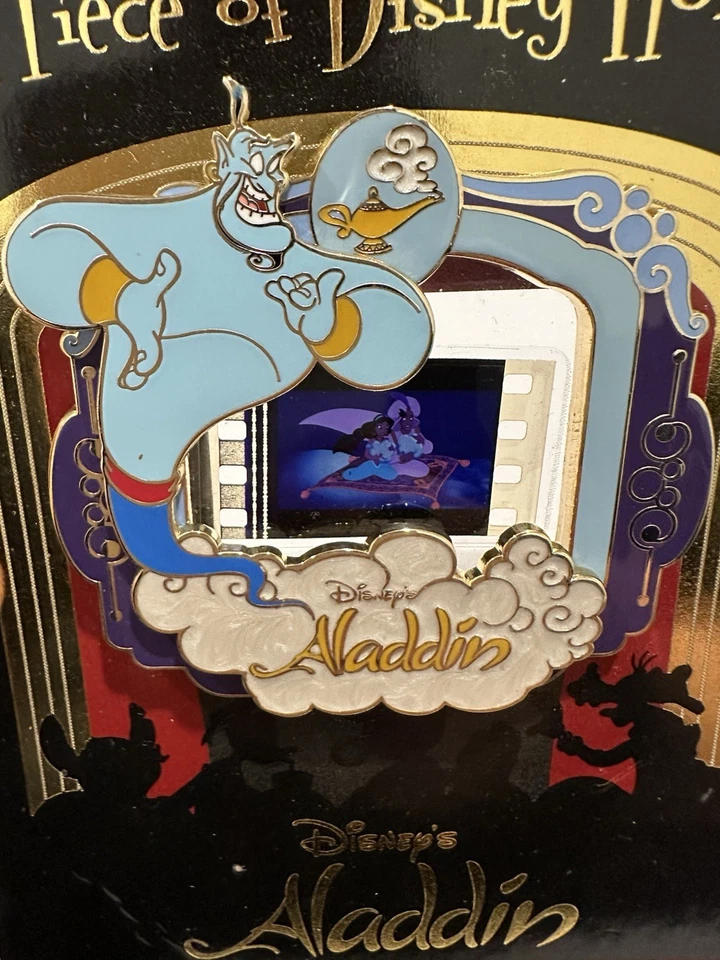 Pieza de películas de Disney - PODM - Jazmín y Aladdin - Prendedor LE 2000 Disney RARO DIFÍCIL DE ENCONTRAR Foto 3 de 4