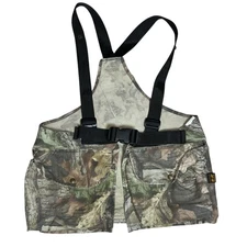 Fieldline Advantage Camo Vest Timber Shoulder Carry Turkey Hunting Utility