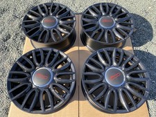 16" GENUINE FIAT 500 595 ABARTH 4x98 ALLOYS WHEELS REFURBISHED 51972865