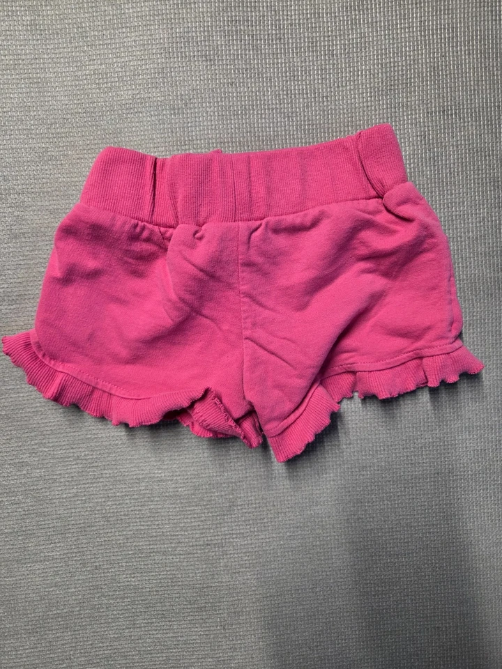 Pantalones Cortos Hello Kitty Niñas Talla 4T Rosa Volantes Dobladillo Cordón Cómodos Informales Pantalones Cortos Foto 2 de 4