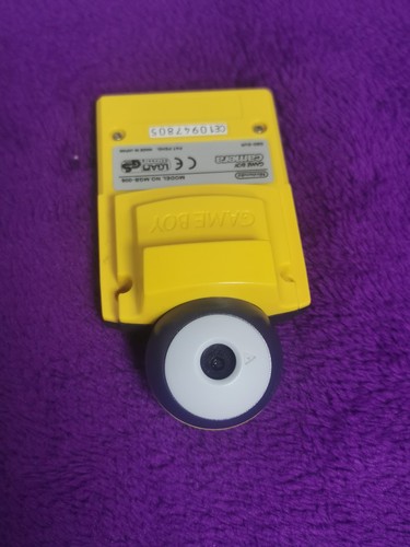 GAME BOY CAMERA AMARILLA PAL GAME BOY NINTENDO CARTUCHO KIRBY - Imagen 3 de 3