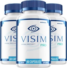 (3 Pack) Visim Pro Eye Support Supplement – VisimPro Capsules Advanced Formula