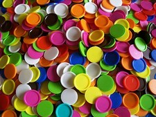 1000 - 5000 Einkaufswagenchip  Wertmarken Event Pfandmarken Ekw 02 bunt gemischt