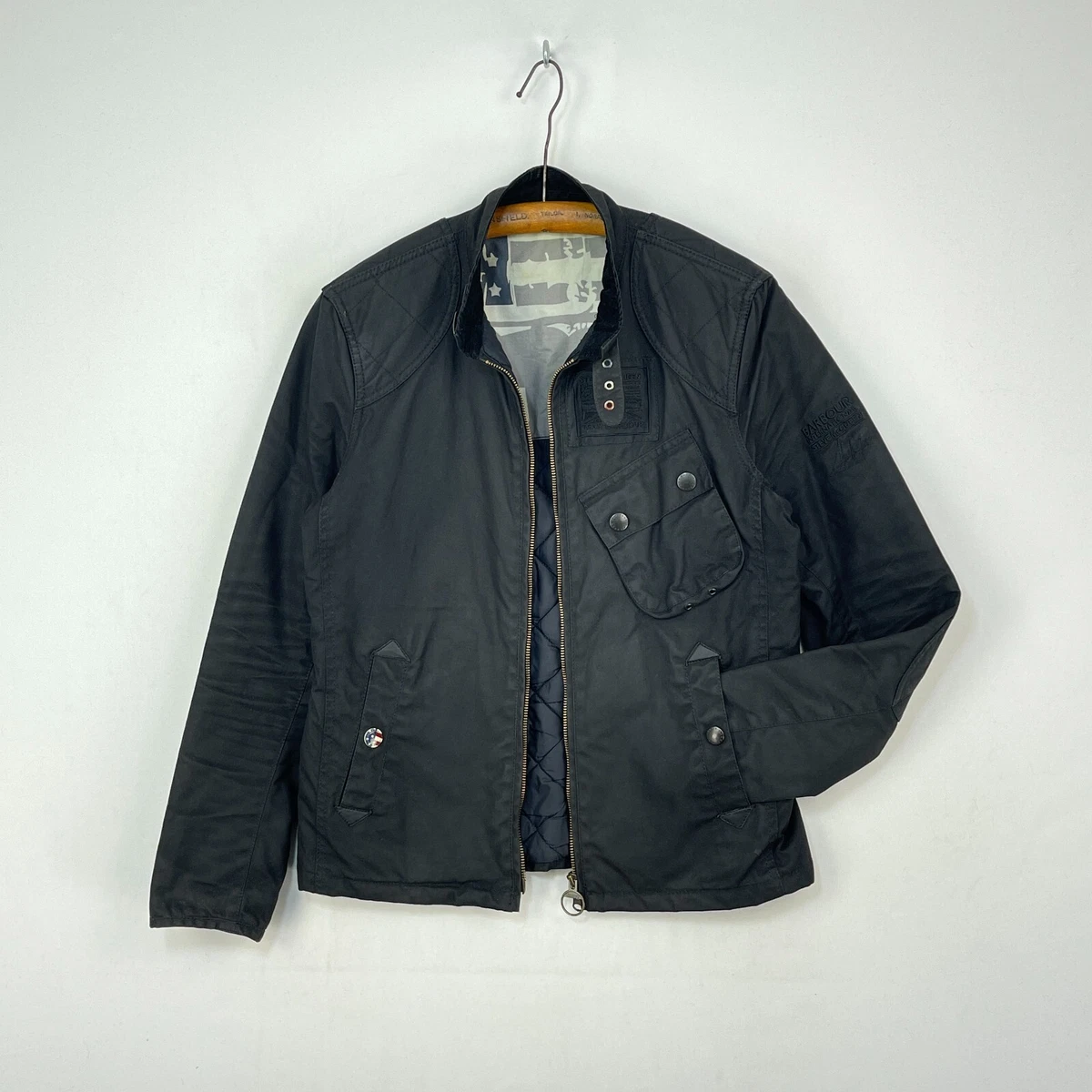 Barbour international sales bonner jacket