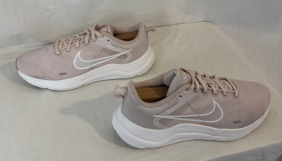 Nike Downshifter 12 Barely Rose/White/Pink Women's Running Shoes - Size 9.5