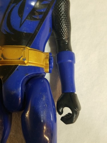 Power Rangers Ninja Steel Blue Ranger Titan Series Action Figure 12" Bandai Toy - Picture 3 of 11