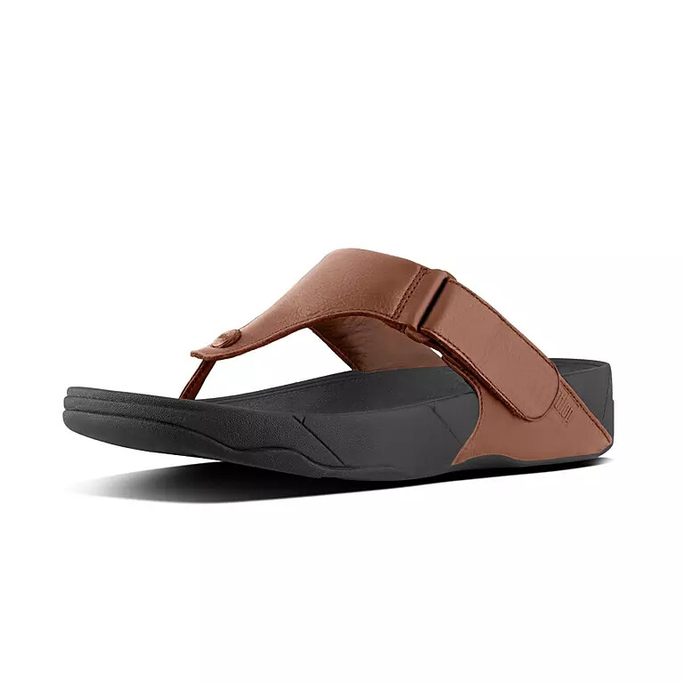 Fitflop Men Side Buckle Sandals Mules Beach Platform Shoes Summer