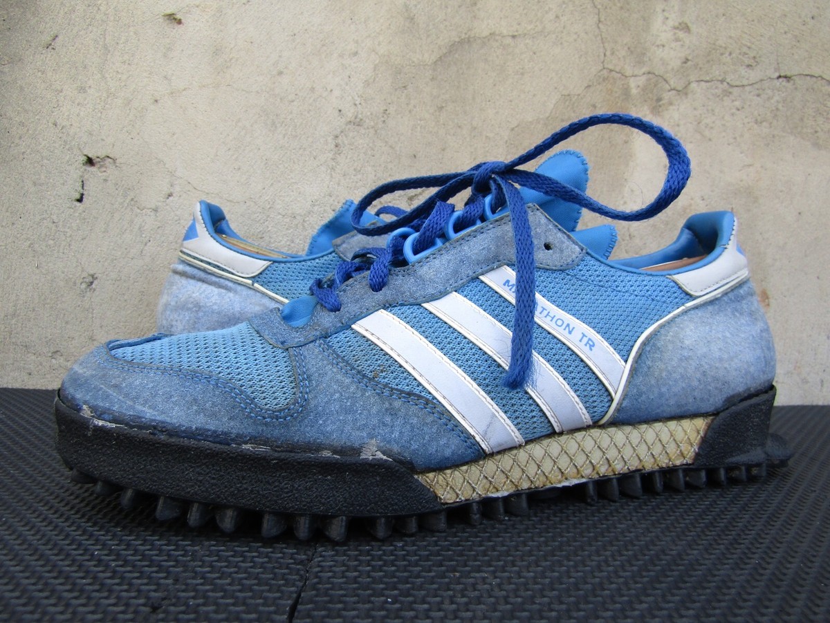 Vintage ADIDAS Marathon TR Trainer Classic Blue Yugoslavia