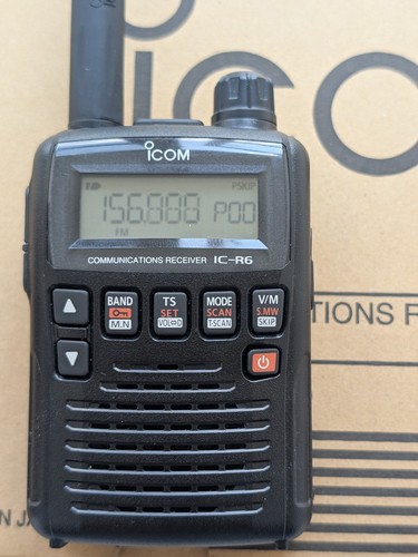 Icom IC-R6 Scanner Receiver *Never used*