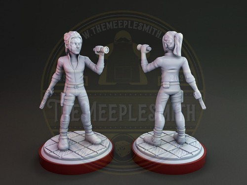 Classic heroes - Resident Evil Survivors miniatures for tabletop and boardgames - Imagen 3 de 6