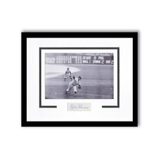 Don Larsen AUTOGRAPH Signed Yankees WS Perfect Game Framed 11x14 Display ACOA
