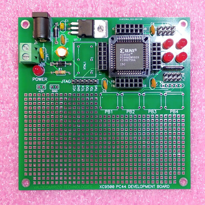 XILINX XC9500 XC9536 PC44 5V Development Board | eBay