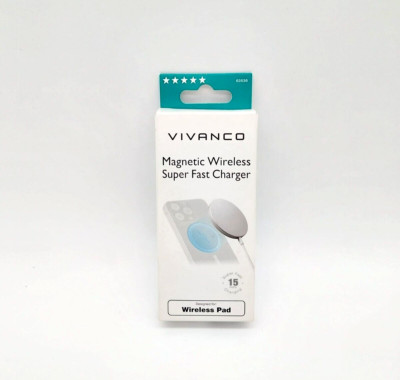 Vivanco Wireless MagSafe compatible Super Fast Charger 15W Ladegerät #KT2819M