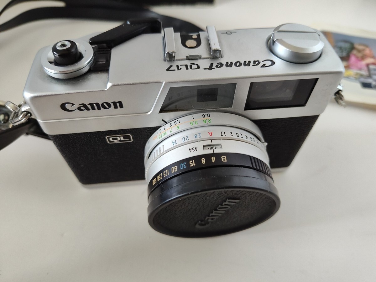 整備済！Canon new Canonet QL17 Canon Canonet QL17 Black Camera Japan Near Mint Condition | eBay