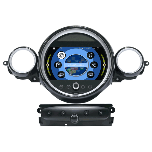 9" Android Auto For BMW Mini Cooper R56 2011-2016 Car GPS Player Radio Stereo BT - Picture 2 of 13