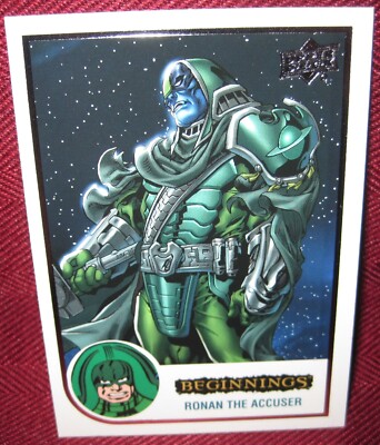 UPPER DECK MARVEL BEGINNINGS SERIES 2 VOL 2 BASE #74 RONAN THE ACCUSER