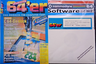 COMMODORE 64/128 -- 64 BOOKLET DISK 6/93 (MARKET & TECHNOLOGY)