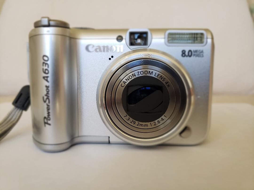 Canon PowerShot A630 8.0MP Digital Camera Silver 13803072419 eBay
