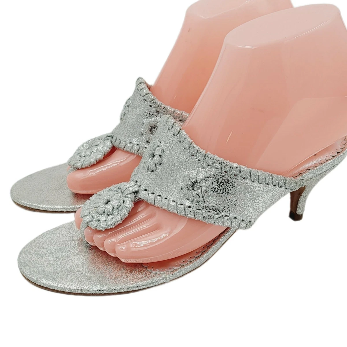 Jack rogers store silver sandals