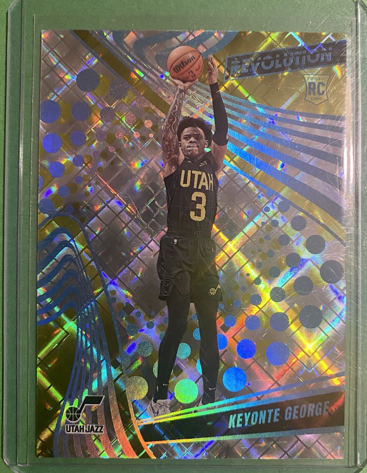 2023-24 Panini Revolution Cosmic RC- Keyonte George 93/99 - Jazz