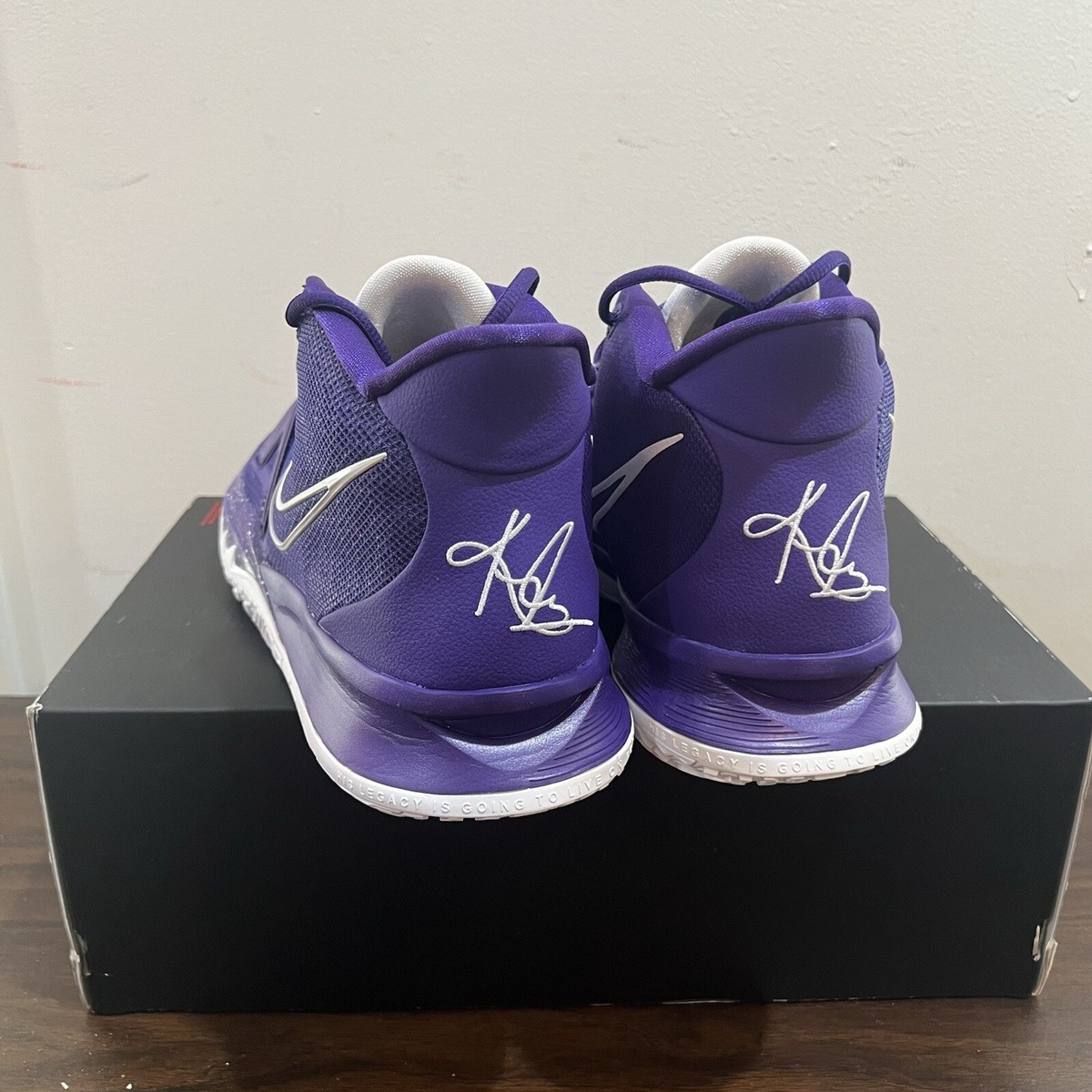 Nike Kyrie 7 Team Court Purple White DM5042-502 Basketball Shoe Men\'s Sz 14.5 Nike Kyrie 7 TB Court Purple | eBay main image 2
