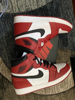 jordan 1 chicago red laces