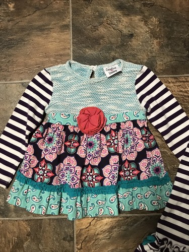 girls counting daisies matching set size 24 months  - 第 2/7 張圖片
