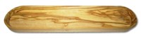 Olivenholz Schale &Quot;Fine&Quot; Schmal, Ca. 26 X 5,5 X 1,7Cm
